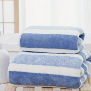 towelset-blue-stripe